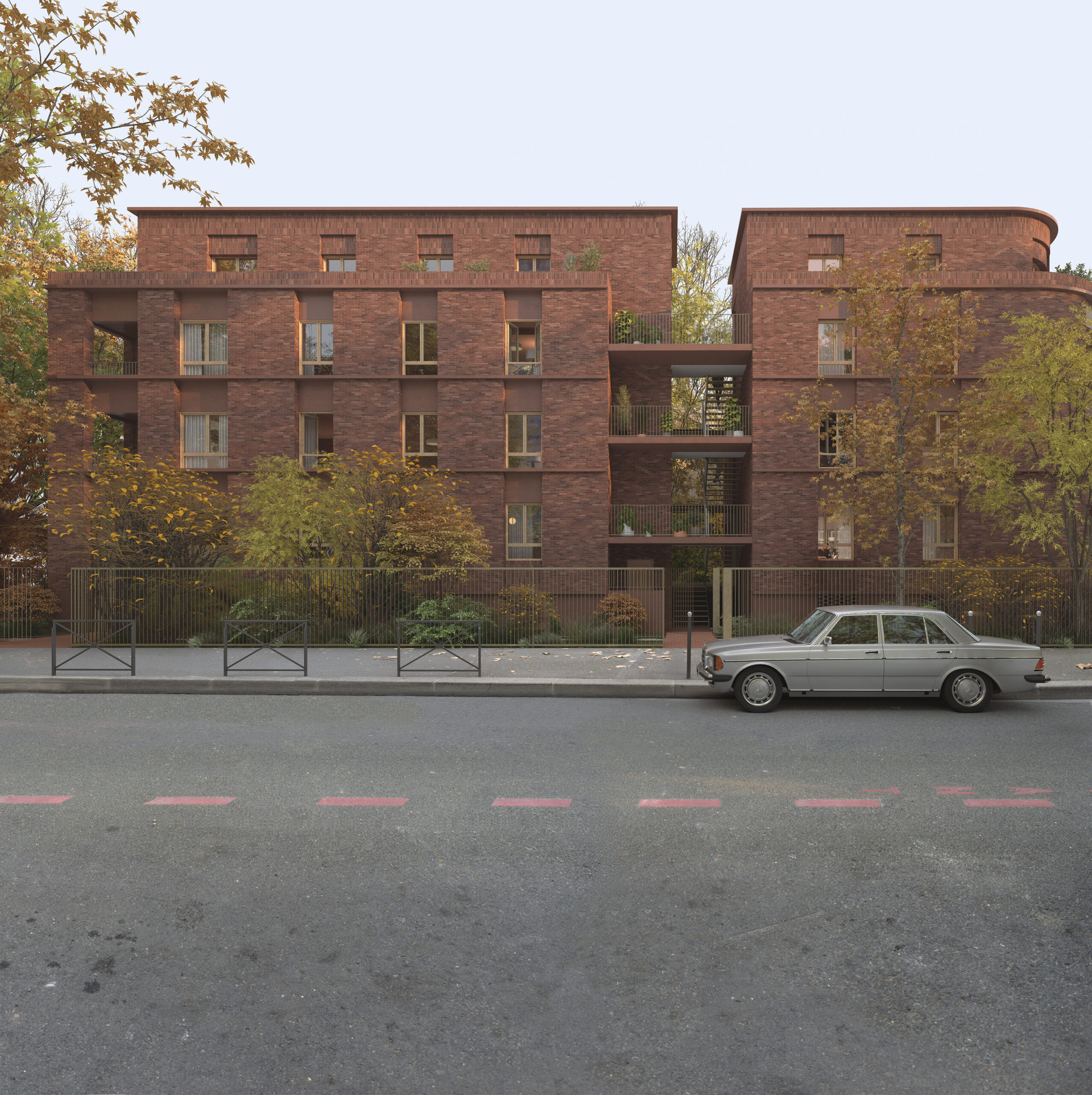Vue frontale
